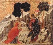Duccio di Buoninsegna Appearence to Mary Magdalene oil